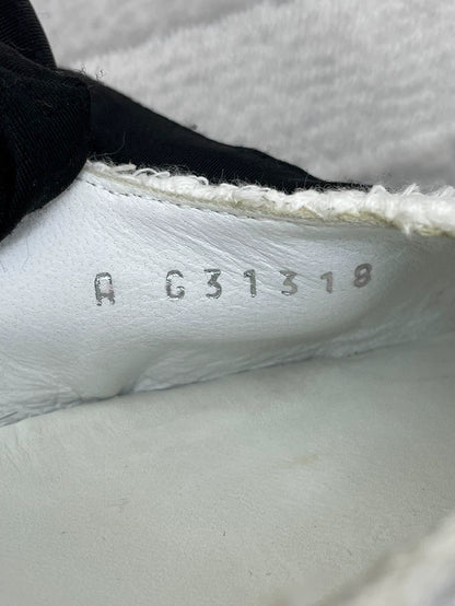 Chanel Black and White Heeled Sandals