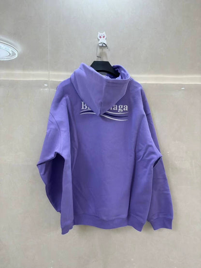 Balenciaga Purple Coca-Cola Hoodie-yf