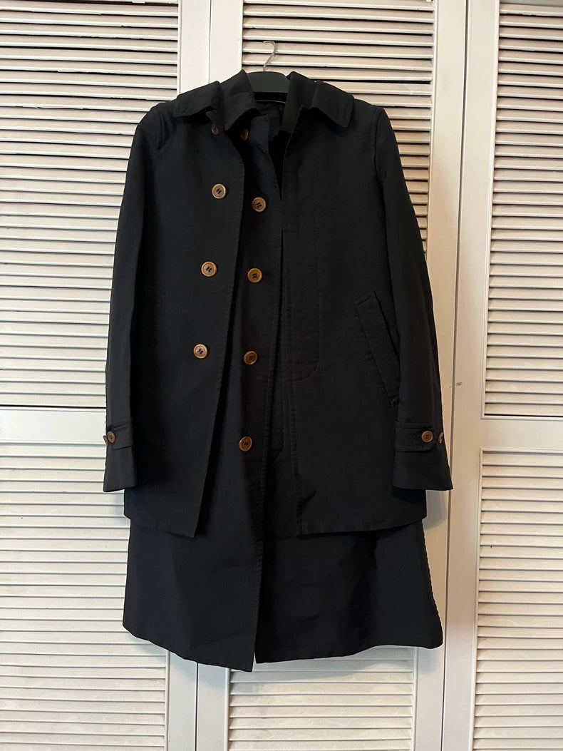 CDG Homme Plus Double-Layer Coat