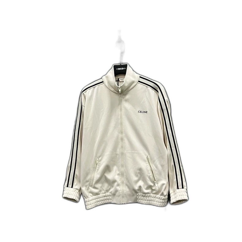 Celine Side Stripe Logo Zip Jacket