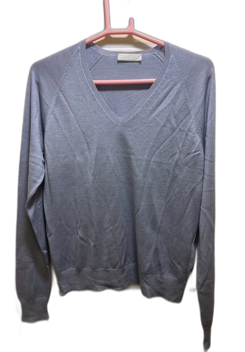 Prada Wool Silk Blend Knitted Sweater