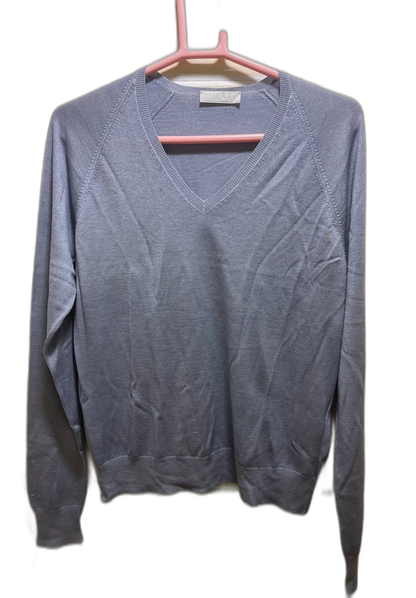 Prada Wool Silk Blend Knitted Sweater