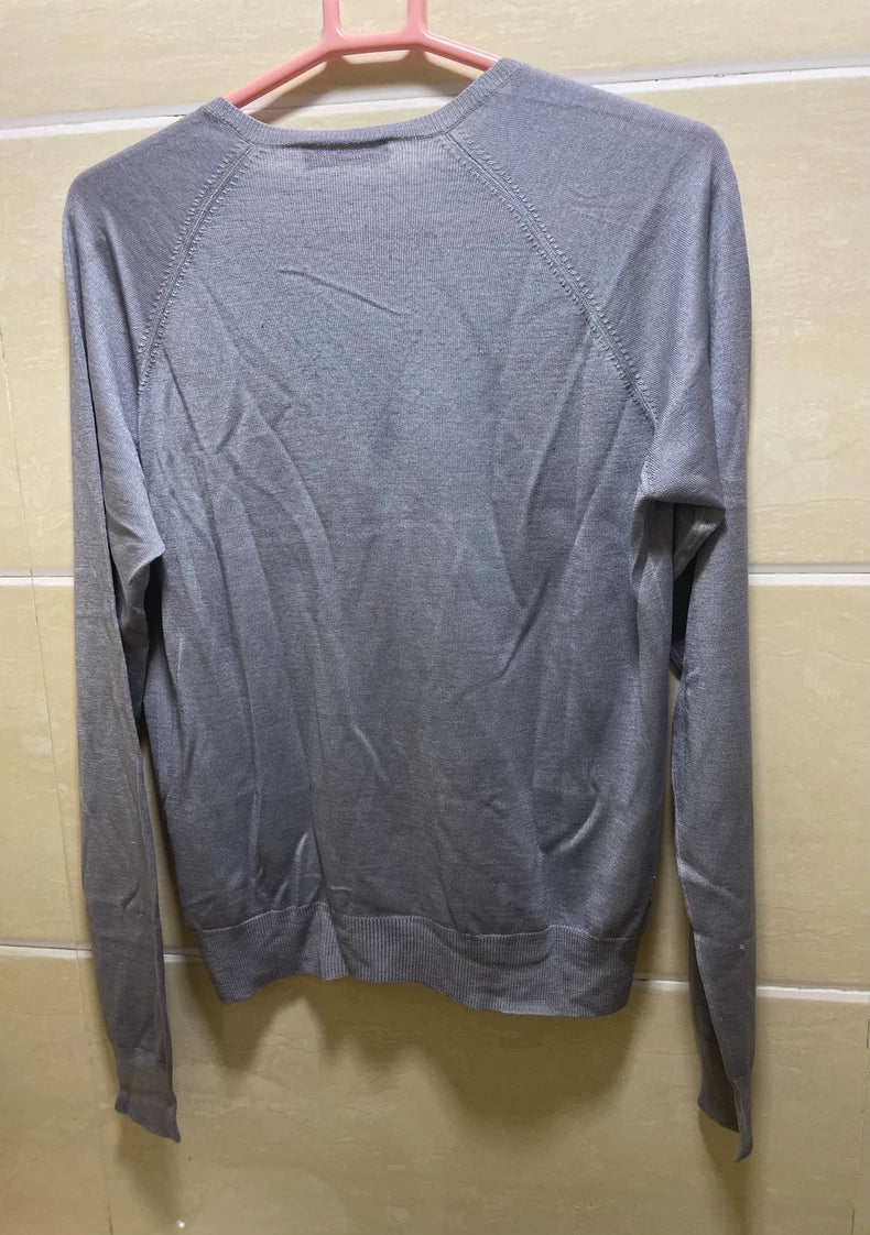 Prada Wool Silk Blend Knitted Sweater