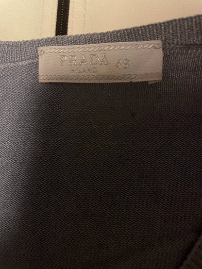 Prada Wool Silk Blend Knitted Sweater
