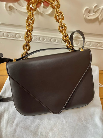 Bottega Veneta Triangle Bag in Brown