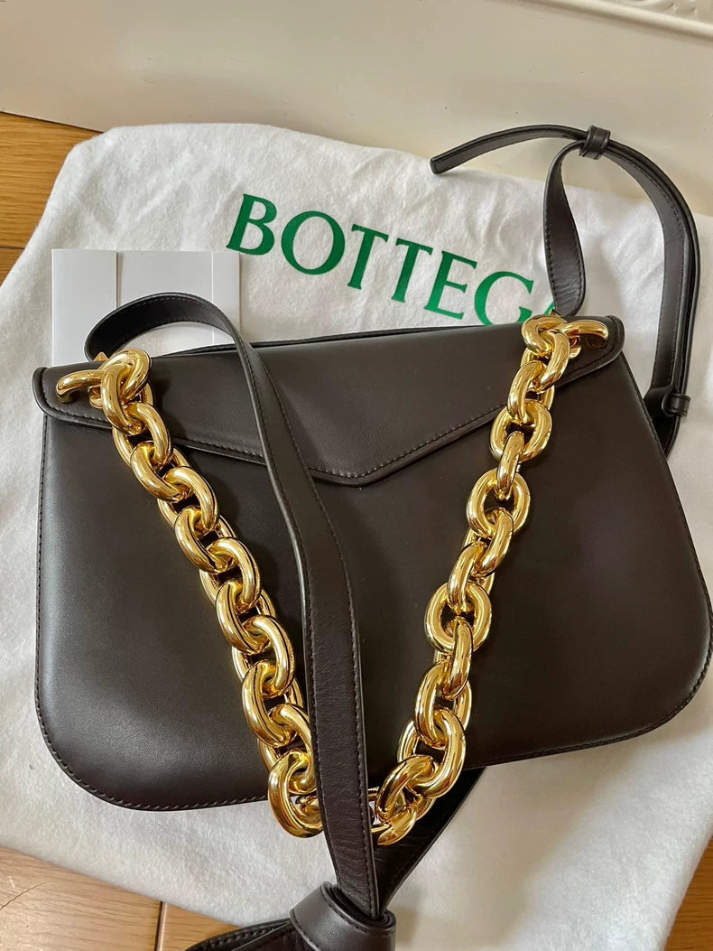 Bottega Veneta Triangle Bag in Brown