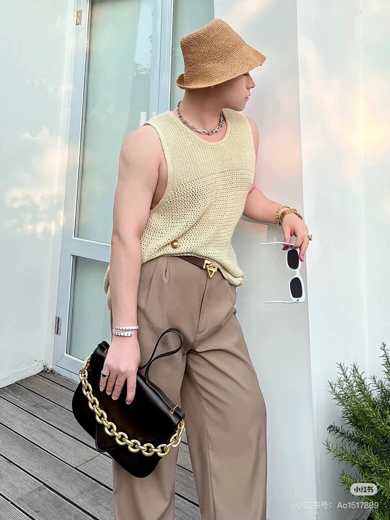 Bottega Veneta Triangle Bag in Brown