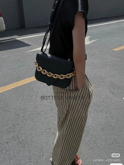 Bottega Veneta Triangle Bag in Brown