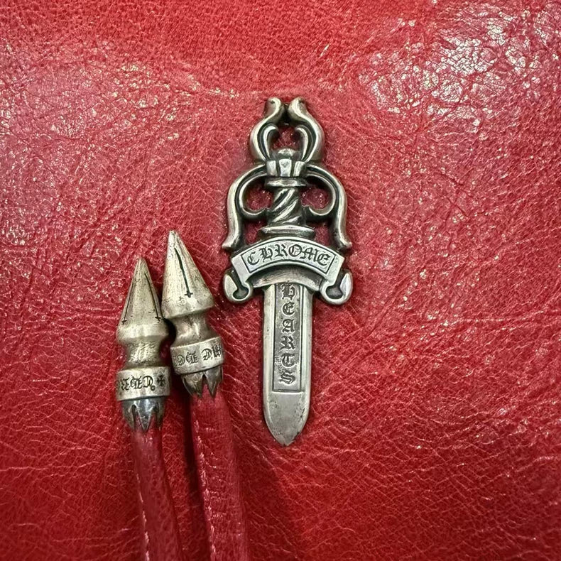 Chrome Hearts Red Back Pack