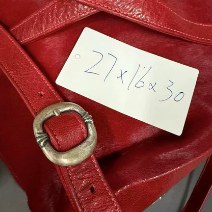 Chrome Hearts Red Back Pack