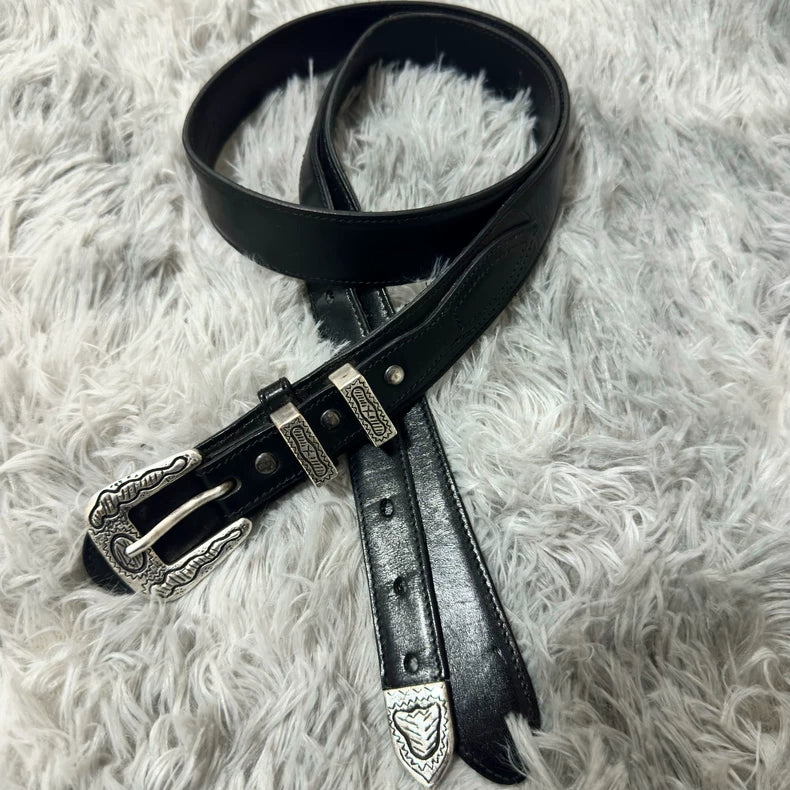 Saint Laurent Artisanal Leather Belt