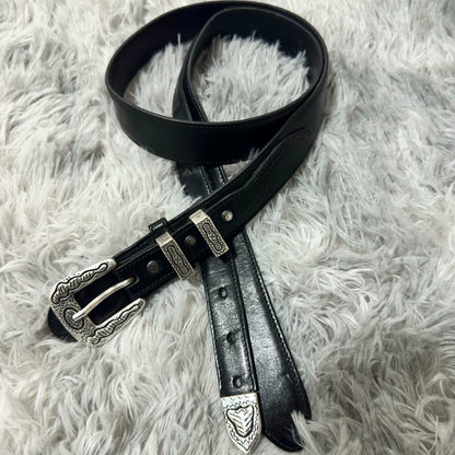 Saint Laurent Artisanal Leather Belt