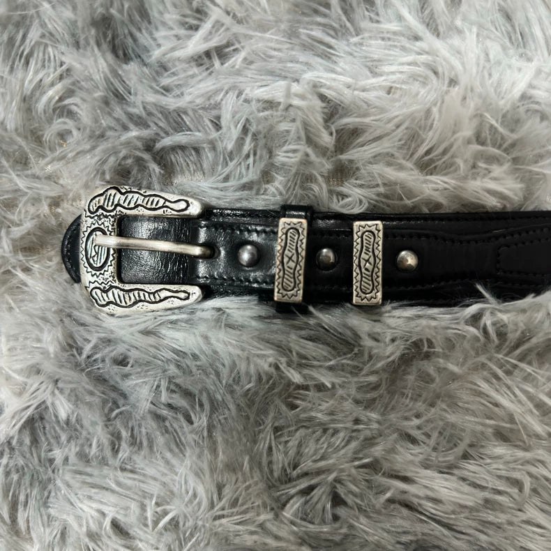 Saint Laurent Artisanal Leather Belt
