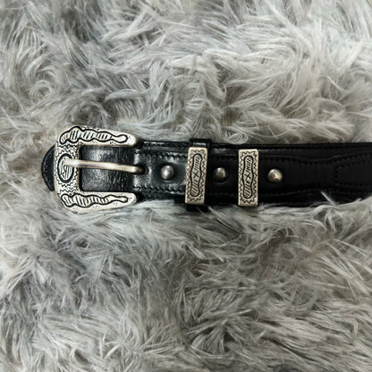 Saint Laurent Artisanal Leather Belt