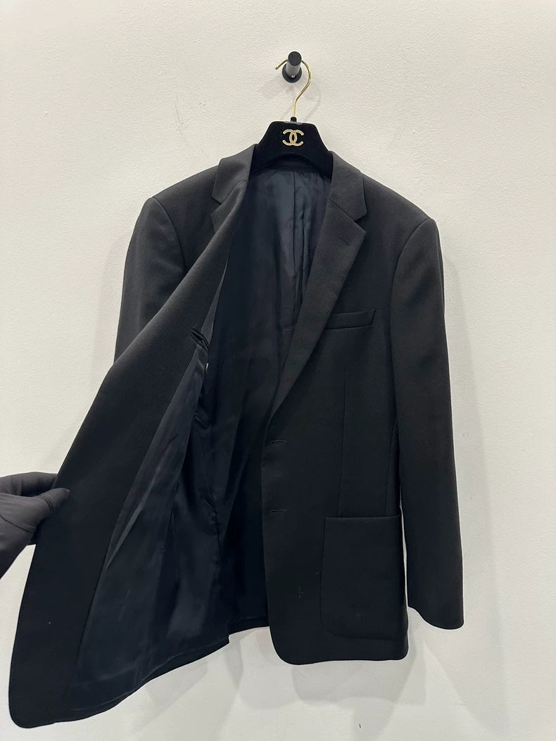 Prada Black Wool Suit Jacket for Men
