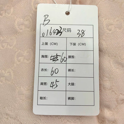 Gucci Pink White Color Block Puffer Vest