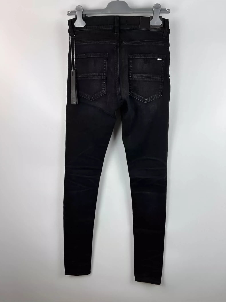 Blue Paisley Amiri Denim Jeans