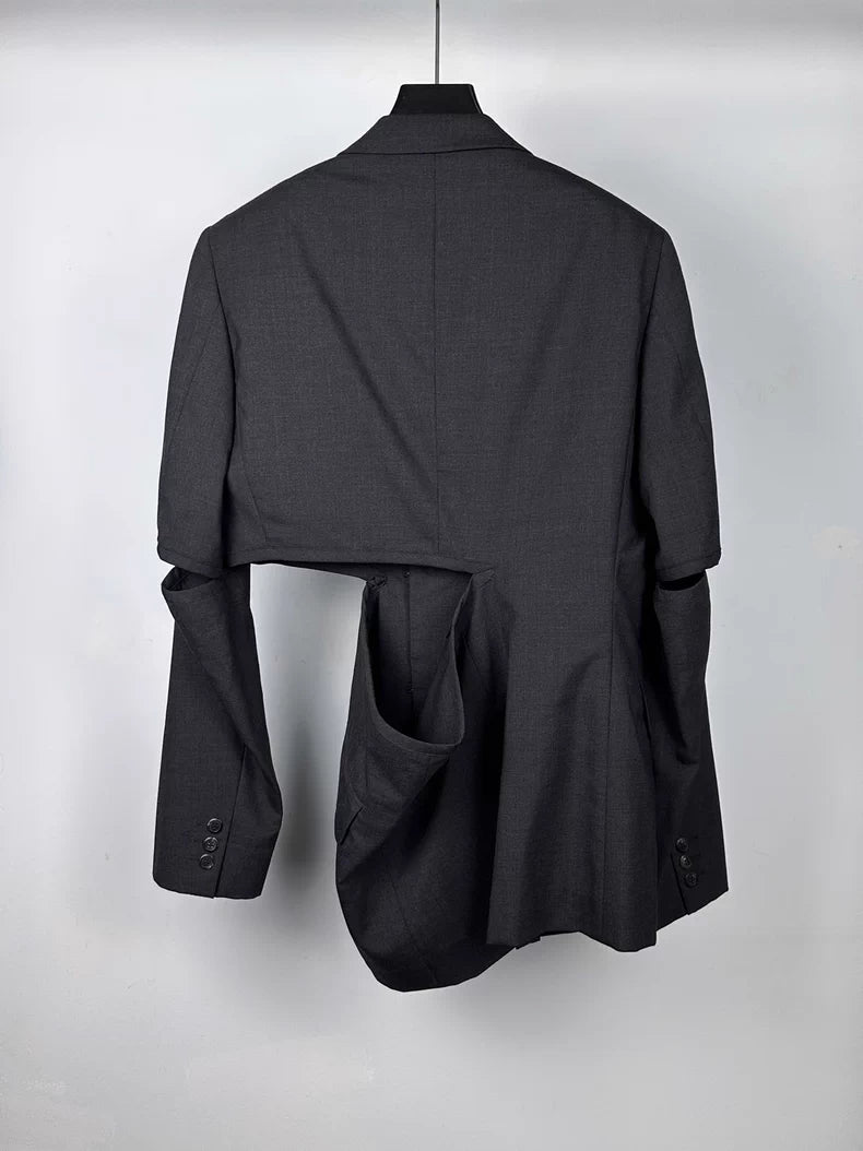 Comme des Gargons CDG Distressed Blazer