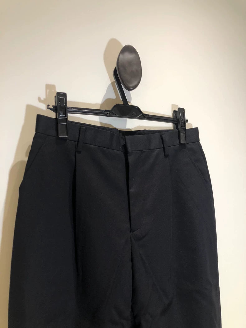 Comme Des Garçons Black Wool Pants
