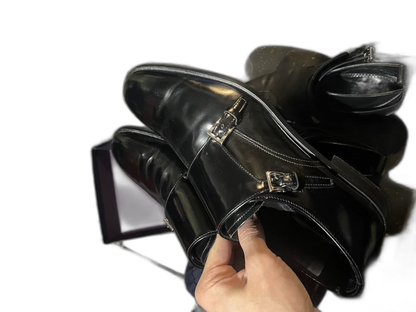 Prada Saint Laurent LV Leather Shoes Bundle