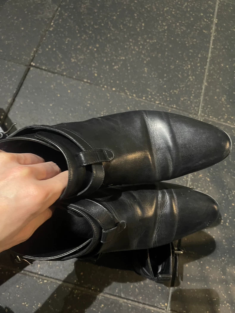 Prada Saint Laurent LV Leather Shoes Bundle