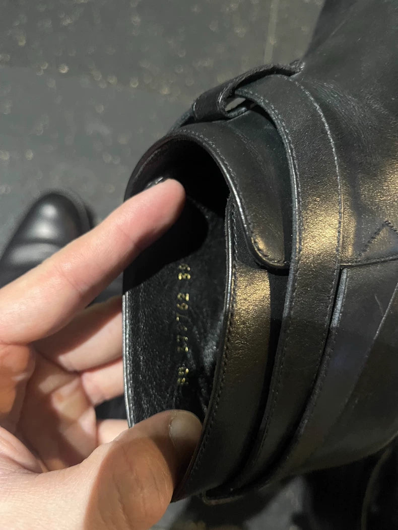 Prada Saint Laurent LV Leather Shoes Bundle