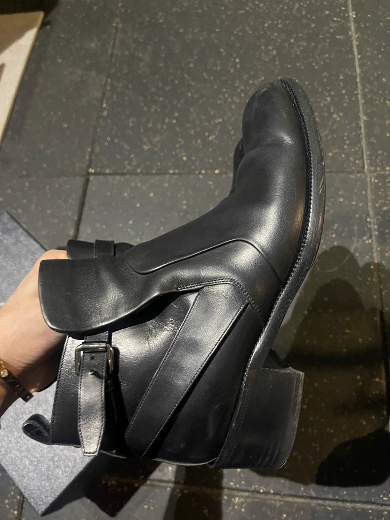 Prada Saint Laurent LV Leather Shoes Bundle