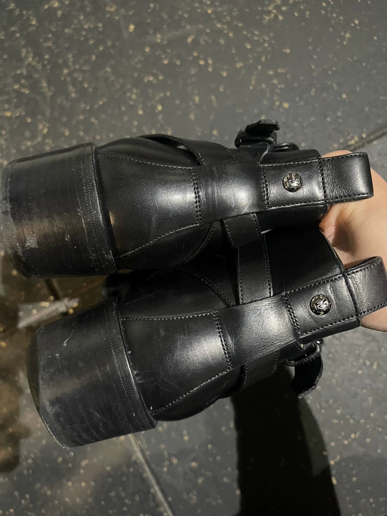 Prada Saint Laurent LV Leather Shoes Bundle