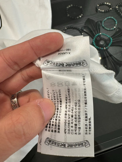 Chrome Hearts HK Limited White Short Sleeve Tee-yf