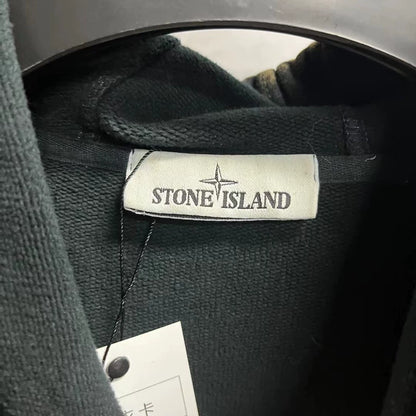 Stone Island Black Bleached Hoodie Size XXL