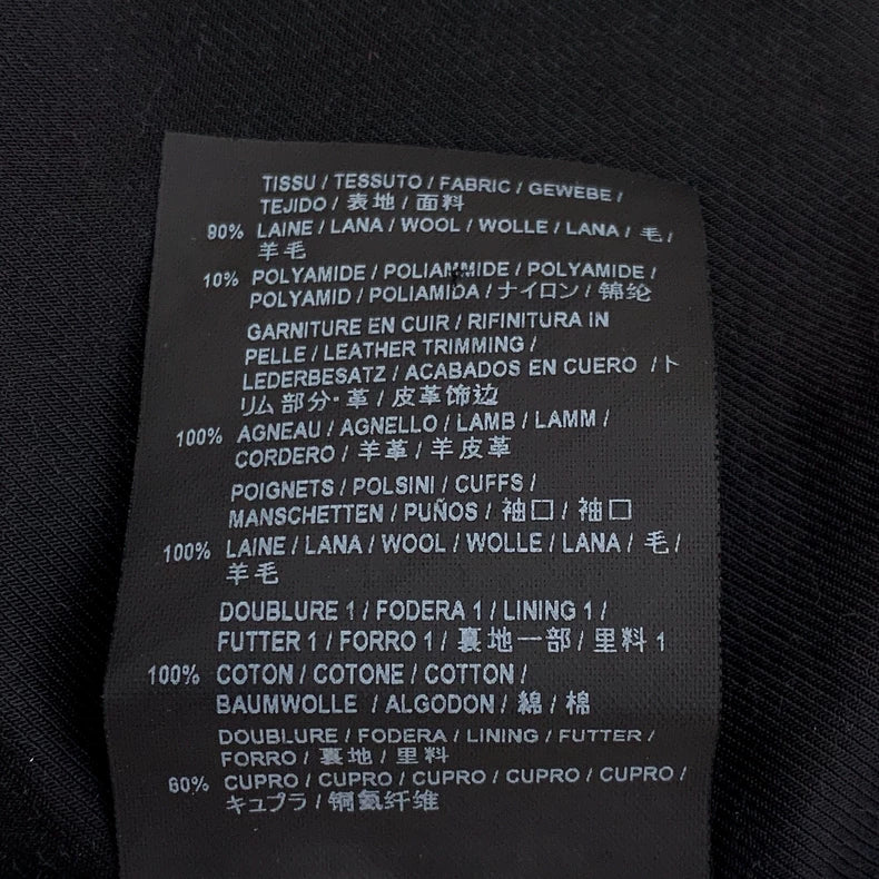 Saint Laurent Pink Wool Baseball Jacket