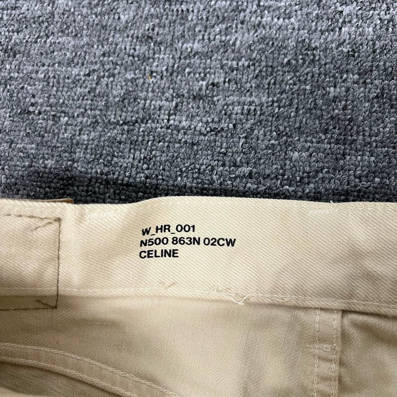 Celine Beige Denim Pants