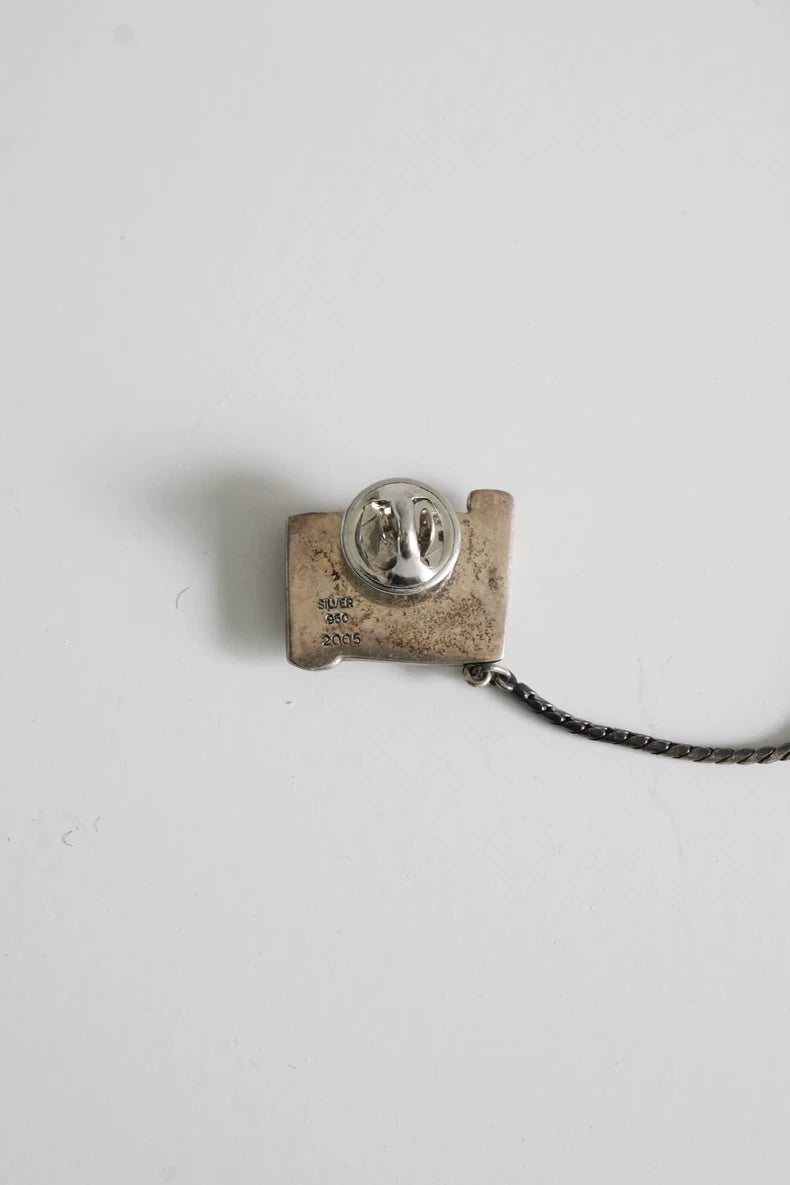 Yohji Yamamoto Silver Chain Brooch