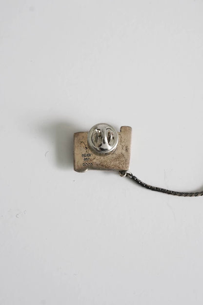 Yohji Yamamoto Silver Chain Brooch