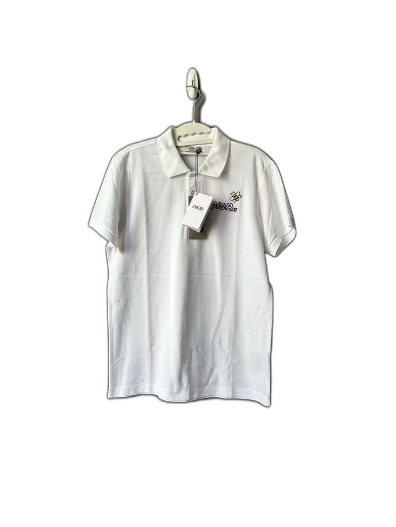Dior Kaws Polo Shirt in White