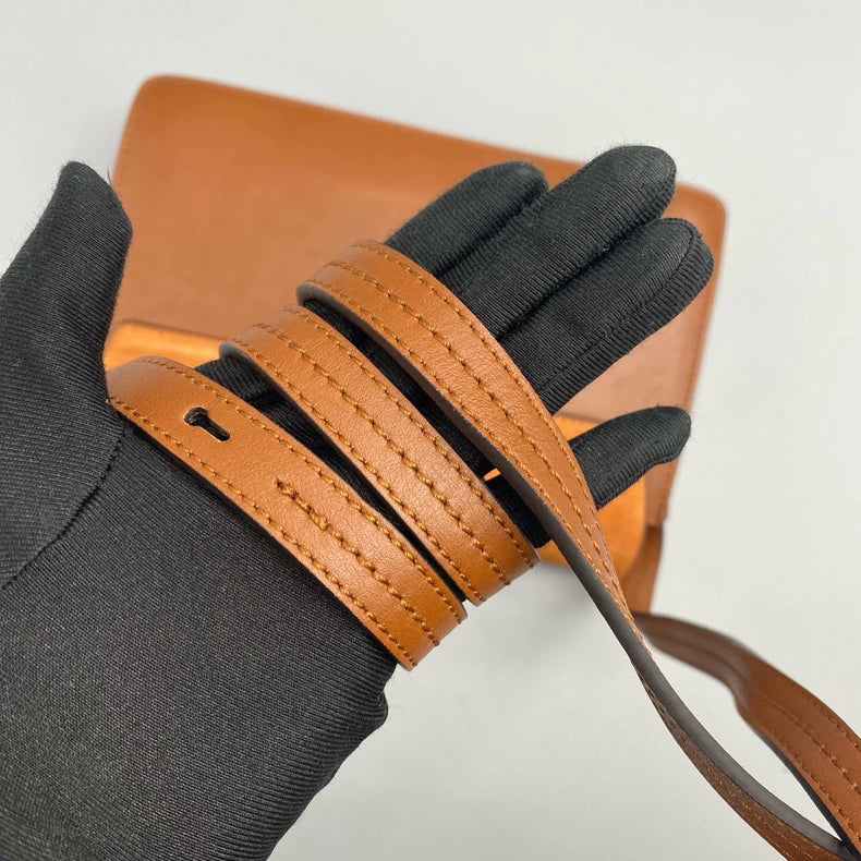 Chloe Suede Brown and Caramel Bag