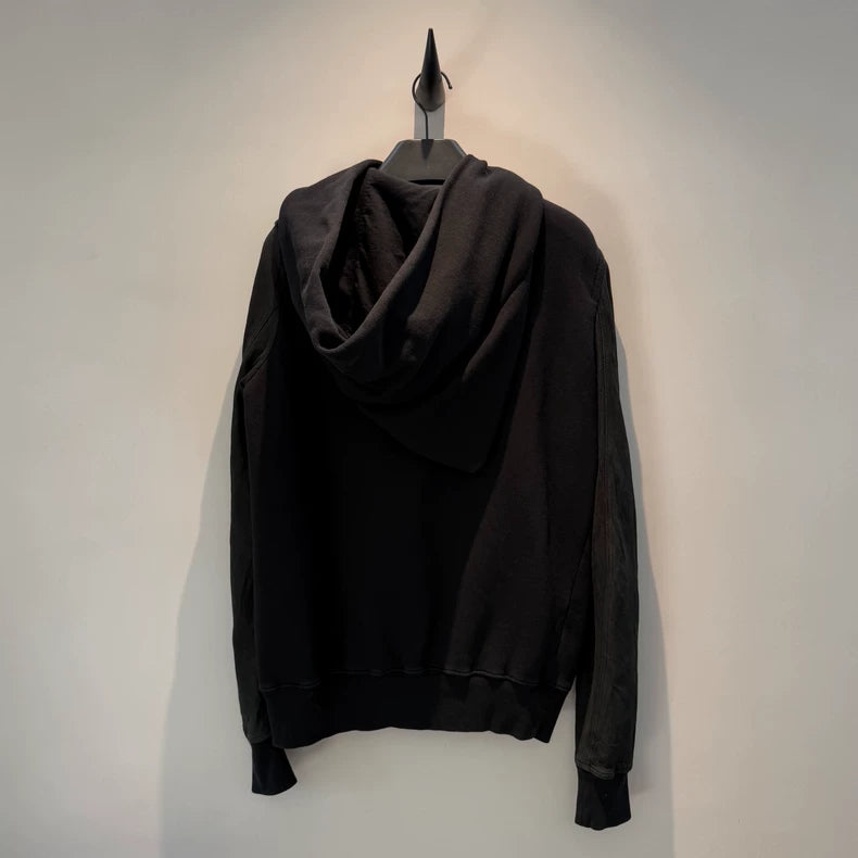 Rick Owens Classic Black Hoodie Jacket