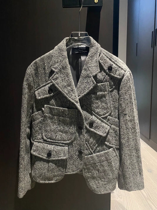 Comme des Garcons Vintage Multi-pocket Coat S