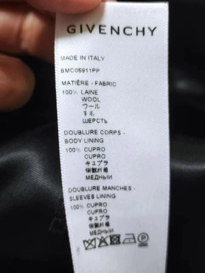 Givenchy Twill Toggle Coat