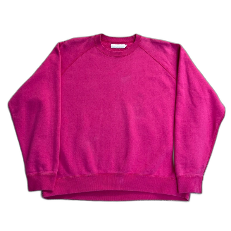 Pink Crew Neck Sweatshirt for Men