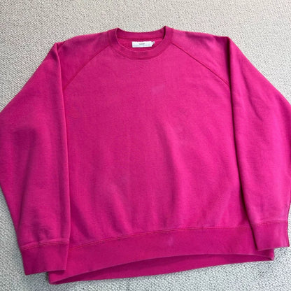 Pink Crew Neck Sweatshirt for Men