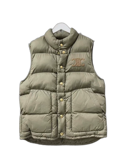 Celine Sleeveless Puffer Vest Jacket
