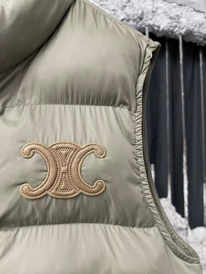 Celine Sleeveless Puffer Vest Jacket