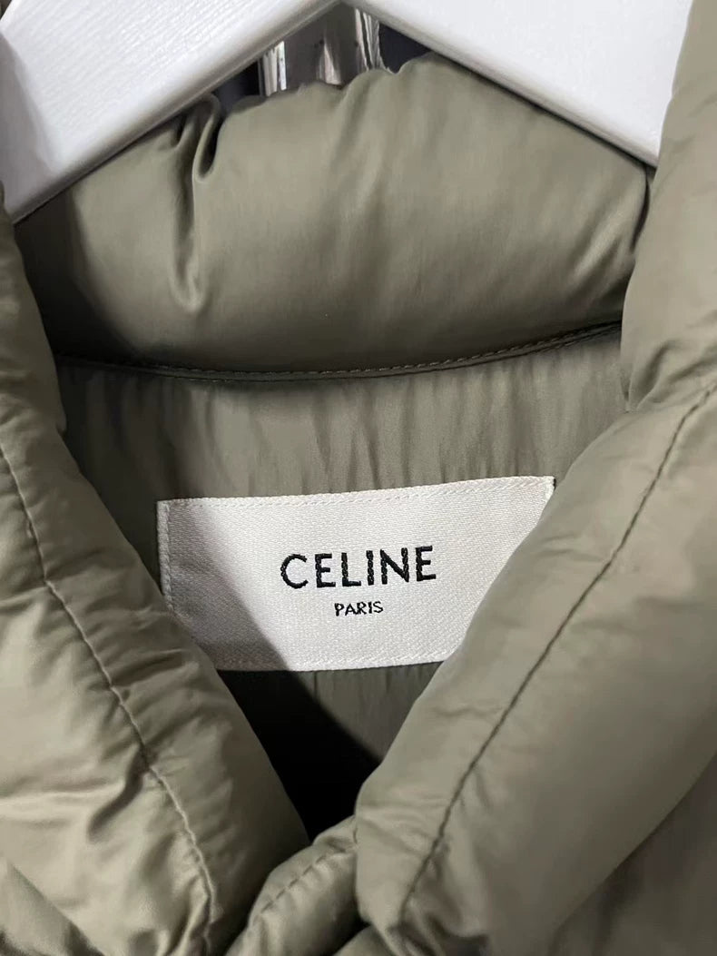 Celine Sleeveless Puffer Vest Jacket