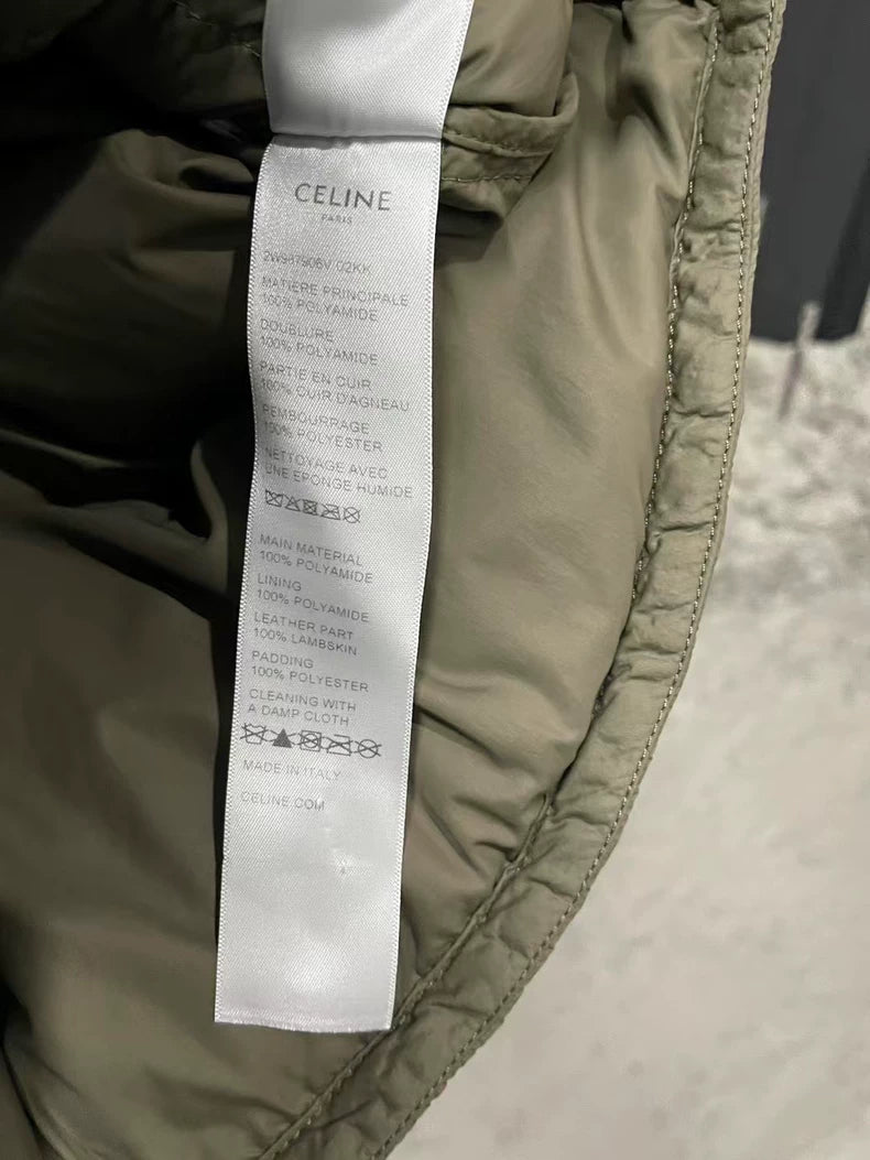 Celine Sleeveless Puffer Vest Jacket