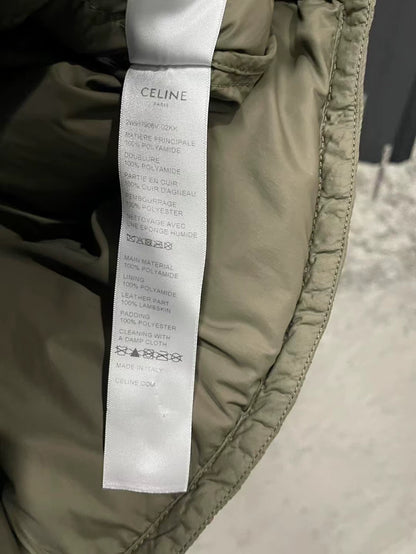 Celine Sleeveless Puffer Vest Jacket