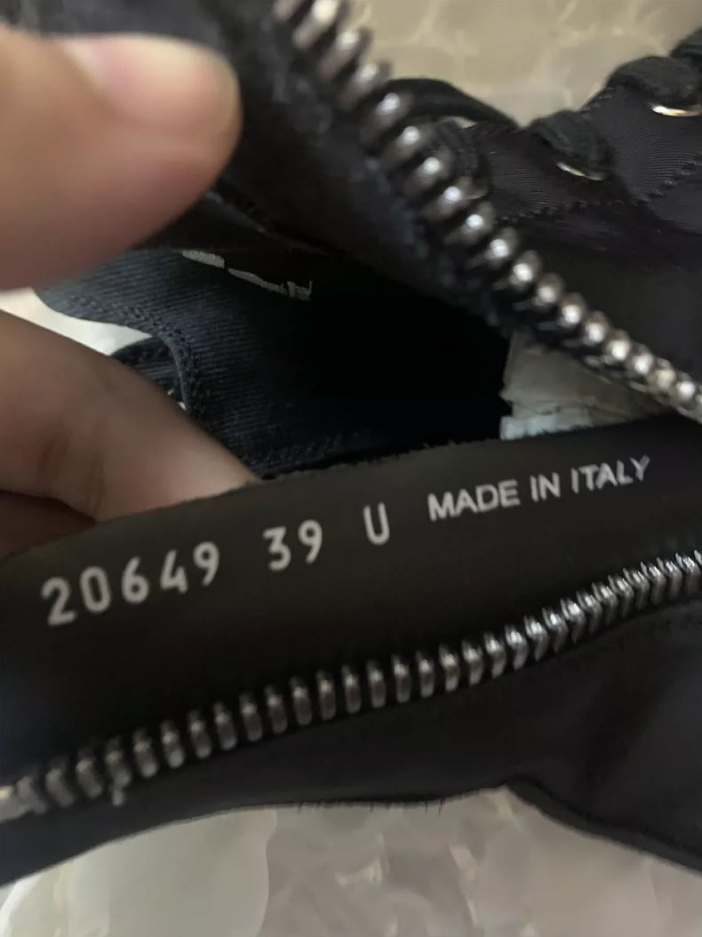 Rick Owens Black High Top Platform Sneakers-yf