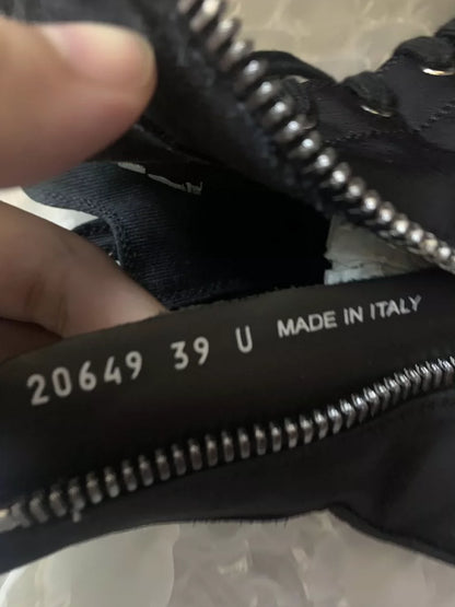 Rick Owens Black High Top Platform Sneakers-yf