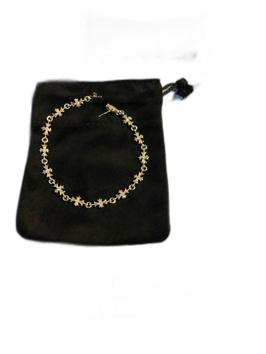 Chrome Hearts 22k Tiny E Bracelet