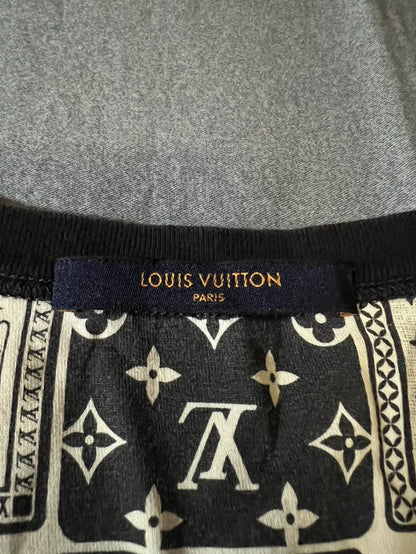 Louis Vuitton Las Vegas Poker Logo T-Shirt-yf
